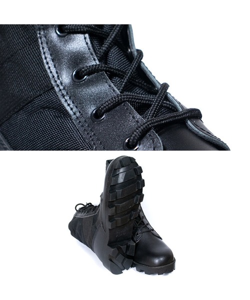 Beautiful Harmony（ビューティフルハーモニー）の「アメリカ軍ジャングルブーツ（ブーツ・メンズ・ブラック・24.0cm/25.0cm/27.0cm/29.0cm/26.0cm/28.0cm/23.0cm）」の3枚目の写真