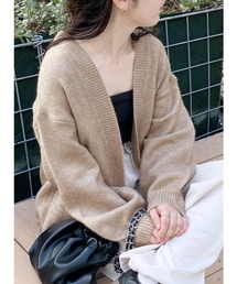 reca | ビッグシルエットニットカーディガン(カーディガン/ボレロ)