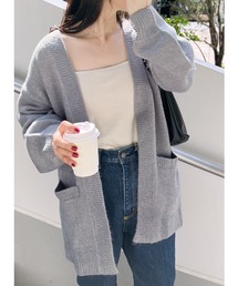 reca（レカ）の「ビッグシルエットニットカーディガン（カーディガン/ボレロ）」