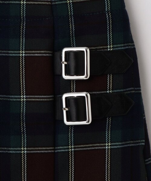 THE SHOP TK （ザ ショップ ティーケー ）の「【110-150/ミディ丈】チェックベルトスカート（スカート・キッズ・ブラウン系2/イエロー系1・14/12/15 /13/11）」の14枚目の写真