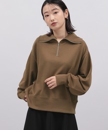 ZIPカラーボリュームプルオーバー / 165997