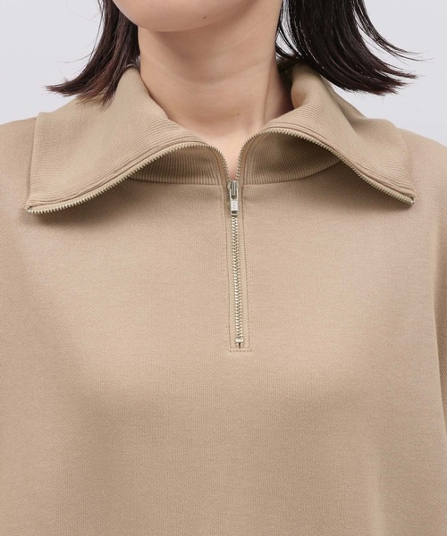 LAKOLE（ラコレ）の「ZIPカラーボリュームプルオーバー / 165997（スウェット・レディース・ホワイト/サンドグレー/ブラック/ブラウン・SMALL/MEDIUM）」の19枚目の写真