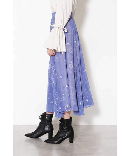JILL STUART(ジルスチュアート)の「◆マロリースタースカート(スカート・レディース・ブルー/ブラック・2/0/4)」の12枚目の写真