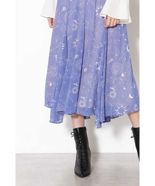 JILL STUART(ジルスチュアート)の「◆マロリースタースカート(スカート・レディース・ブルー/ブラック・2/0/4)」の14枚目の写真