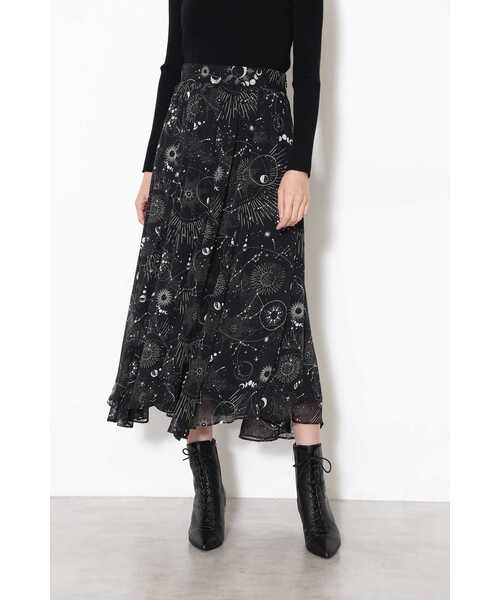 JILL STUART(ジルスチュアート)の「◆マロリースタースカート(スカート・レディース・ブルー/ブラック・2/0/4)」の3枚目の写真