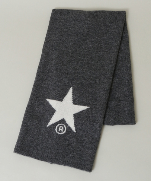 CONVERSE TOKYO(コンバーストウキョウ)の「モヘヤ☆マフラー(マフラー・レディース・ブラック/ライトグレー/チャコールグレー/サックスブルー・FREE)」の2枚目の写真