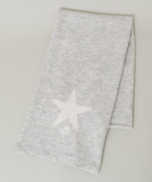 CONVERSE TOKYO(コンバーストウキョウ)の「モヘヤ☆マフラー(マフラー・レディース・ブラック/ライトグレー/チャコールグレー/サックスブルー・FREE)」の3枚目の写真