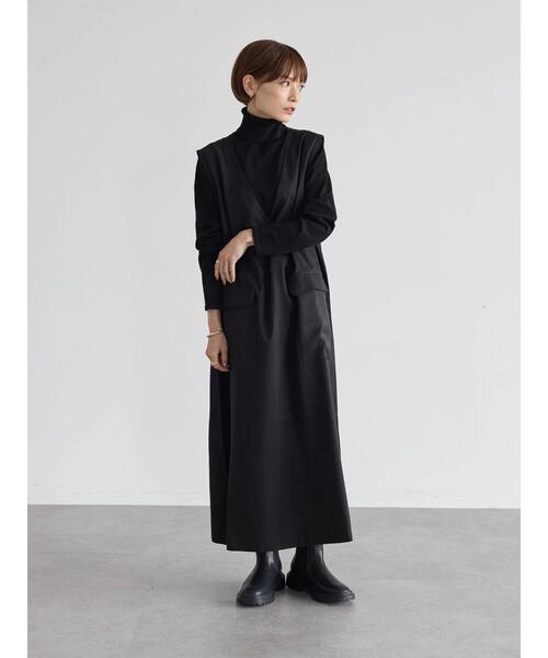 rem closet（レムクローゼット）の「チェルシーブーツ（ブーツ・レディース・オフホワイト/ブラック・36/37）」の5枚目の写真