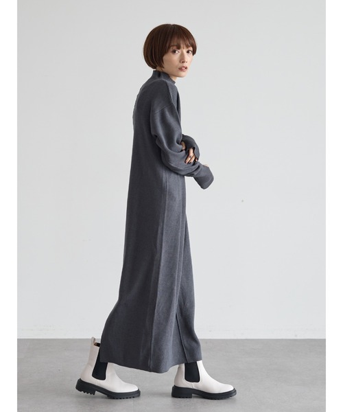 rem closet（レムクローゼット）の「チェルシーブーツ（ブーツ・レディース・オフホワイト/ブラック・36/37）」の21枚目の写真