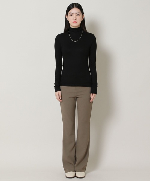 3.3 Field Trip (3.3フィールドトリップ)の「3.3 Field Trip/ソフトタートルネック 2169557(Tシャツ/カットソー・レディース・ブラック/カーキ/ピンク/アイボリー・FREE)」の12枚目の写真