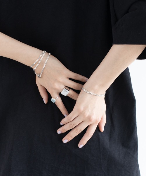 JUICY ROCK（ジューシーロック）の「CYCRO/SV925 キヘイチェーンブレスレット（全長17cm）（ブレスレット・レディース・シルバー・ONE SIZE）」の7枚目の写真