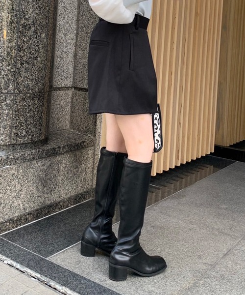 OLIVE des OLIVE（オリーブデオリーブ）の「プリーツショートパンツ（その他パンツ・レディース・ブラウン/ブラック/チャコールグレー/カーキ・FREE）」の10枚目の写真