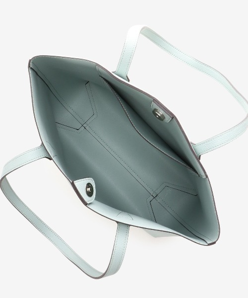 & chouette(アンドシュエット)の「縦型シンプルトート(トートバッグ・レディース・ブラック/グレイッシュベージュ/オフホワイト/ピンク/キャメル/ミント/ラベンダー/ダークブルー・FREE)」の22枚目の写真