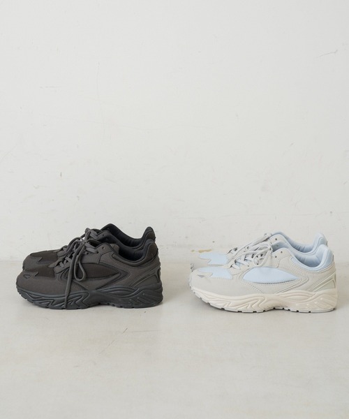 MoonStar(ムーンスター)の「【810s】STUDEN(スニーカー・レディース・チャコールグレー/グレー/ベージュ/カーキ・23/25/24/26/27)」の12枚目の写真