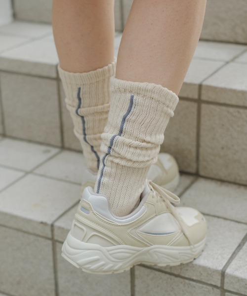 MoonStar(ムーンスター)の「【810s】STUDEN(スニーカー・レディース・チャコールグレー/グレー/ベージュ/カーキ・23/25/24/26/27)」の21枚目の写真