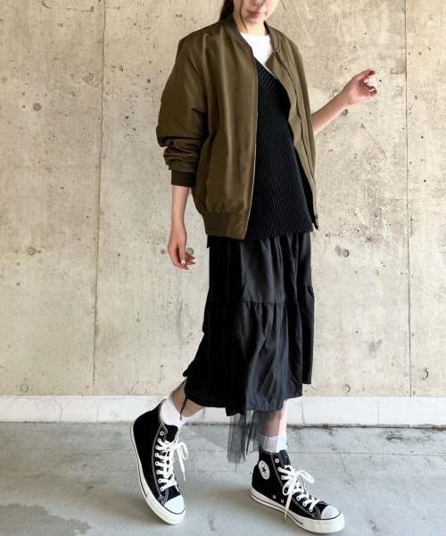 gossip！ロサンゼルス（ゴシップロサンゼルス）の「チュールティアードスカート（スカート・レディース・ホワイト/ブラック・FREE）」の11枚目の写真