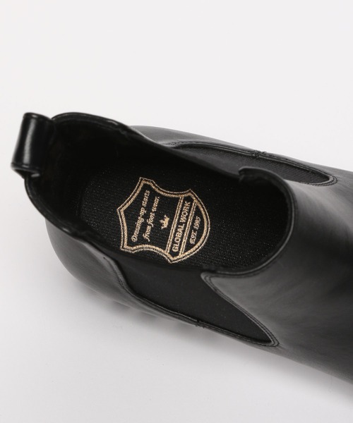 GLOBAL WORK（グローバルワーク）の「LIGHTTECHサイドコア/162664（ブーツ・メンズ・ブラック・LARGE/MEDIUM）」の9枚目の写真