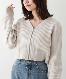 archives | フロントｚｉｐニットカーディガン(カーディガン/ボレロ)