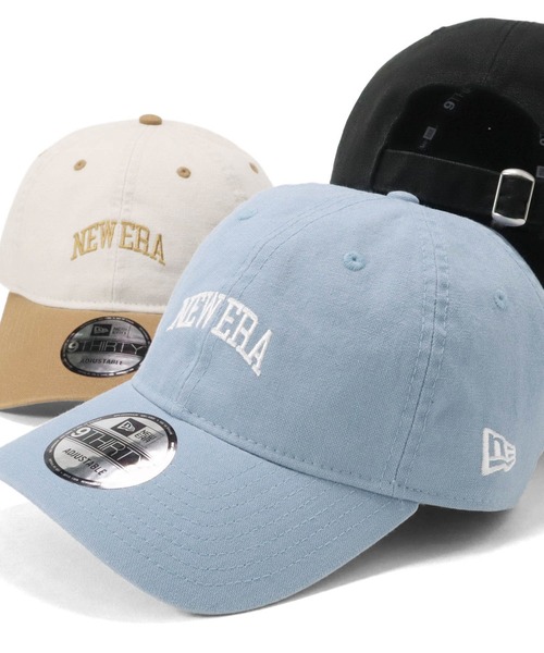 NEW ERA(ニューエラ)の「ニューエラ キャップ キャンバス(キャップ・メンズ・ブルー/ストーン/ブラック・FREE)」の3枚目の写真