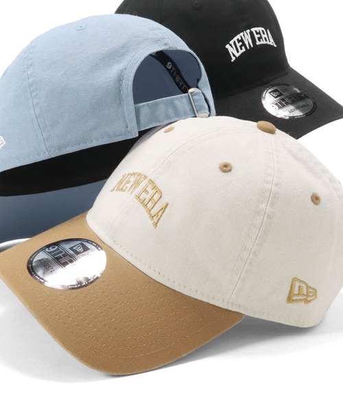 NEW ERA(ニューエラ)の「ニューエラ キャップ キャンバス(キャップ・メンズ・ブルー/ストーン/ブラック・FREE)」の2枚目の写真