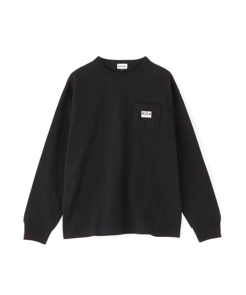 schott（ショット）の「Schott/ショット/LS WORK LABEL POCKET T-SHIRT/ワークラベル ポケットロンT（Tシャツ/カットソー・メンズ・ブラック/ホワイト/ベージュ/オレンジ/その他11・2XL/M/L/XL）」の3枚目の写真