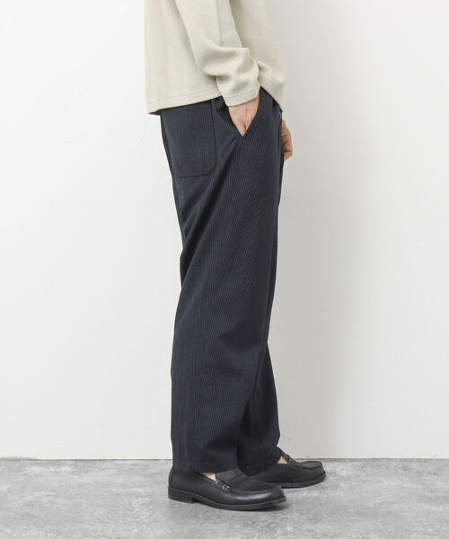 NOLLEY'S goodman(ノーリーズグッドマン)の「COMMON PANTS サッカーワイドイージーパンツ(その他パンツ・メンズ・ライトグレー/ブラック/ネイビー・S/M/L)」の10枚目の写真