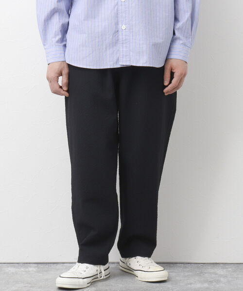 NOLLEY'S goodman(ノーリーズグッドマン)の「COMMON PANTS サッカーワイドイージーパンツ(その他パンツ・メンズ・ライトグレー/ブラック/ネイビー・S/M/L)」の20枚目の写真