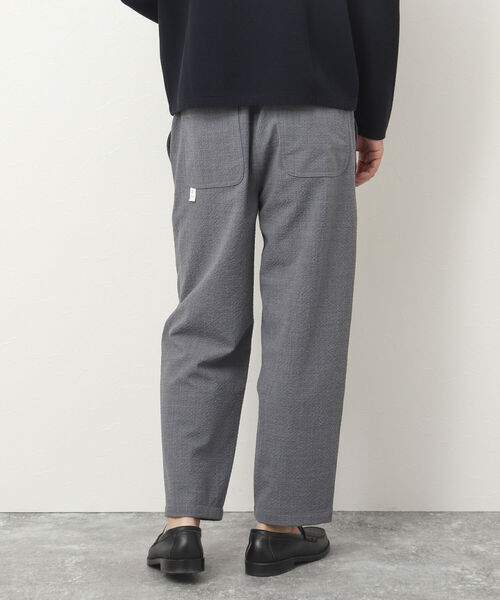 NOLLEY'S goodman(ノーリーズグッドマン)の「COMMON PANTS サッカーワイドイージーパンツ(その他パンツ・メンズ・ライトグレー/ブラック/ネイビー・S/M/L)」の9枚目の写真