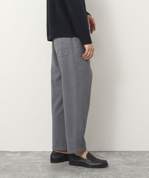 NOLLEY'S goodman(ノーリーズグッドマン)の「COMMON PANTS サッカーワイドイージーパンツ(その他パンツ・メンズ・ライトグレー/ブラック/ネイビー・S/M/L)」の6枚目の写真