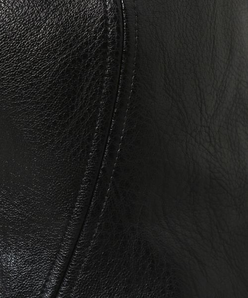 JEANASIS(ジーナシス)の「レザーキリカエハット/181128(ハット・レディース・ブラック/イエロー・FREE)」の10枚目の写真