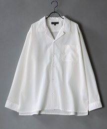 SITRY | Drape Open Collar Shirt/ドレープ オープンカラー シャツ(シャツ/ブラウス)