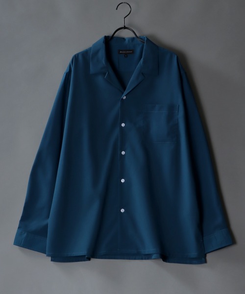 SITRY（シトリー）の「Drape Open Collar Shirt/ドレープ