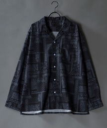 Drape Open Collar Shirt/ドレープ オープンカラー シャツ