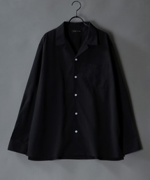 Drape Open Collar Shirt/ドレープ オープンカラー シャツ