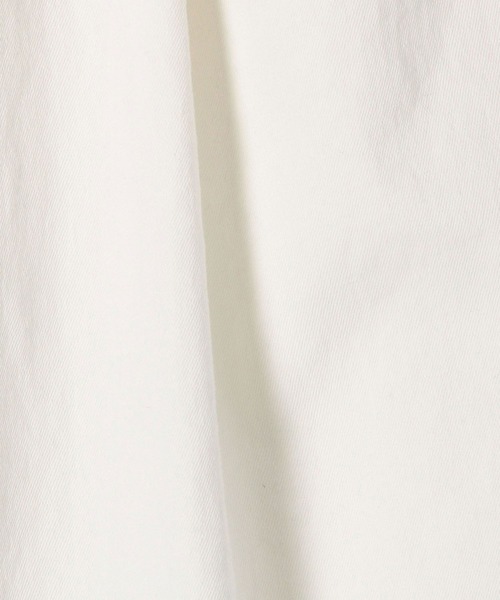 179/WG（イチナナキュウダブルジー）の「タックワイドパンツ／綿ツイル（その他パンツ・レディース・サックスブルー/ブラック/オフホワイト・MEDIUM）」の12枚目の写真