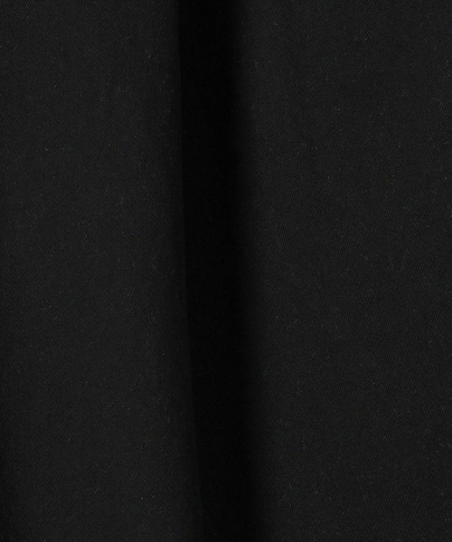 179/WG（イチナナキュウダブルジー）の「タックワイドパンツ／綿ツイル（その他パンツ・レディース・サックスブルー/ブラック/オフホワイト・MEDIUM）」の13枚目の写真