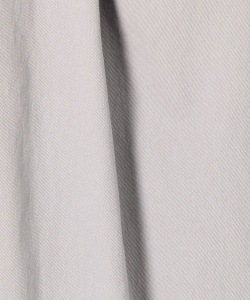 179/WG（イチナナキュウダブルジー）の「タックワイドパンツ／綿ツイル（その他パンツ・レディース・サックスブルー/ブラック/オフホワイト・MEDIUM）」の14枚目の写真