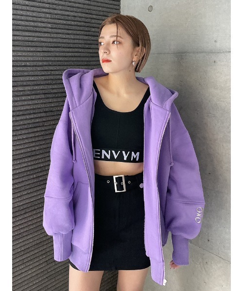 ENVYM(アンビー)の「ツイルネオバミニSK(スカート・レディース・ベージュ/ブラック・FREE)」の3枚目の写真