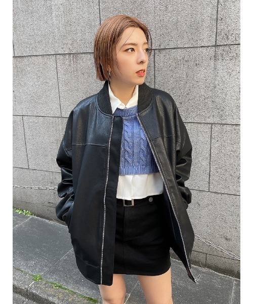 ENVYM(アンビー)の「ツイルネオバミニSK(スカート・レディース・ベージュ/ブラック・FREE)」の6枚目の写真