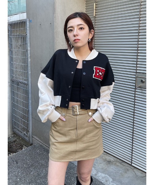 ENVYM(アンビー)の「ツイルネオバミニSK(スカート・レディース・ベージュ/ブラック・FREE)」の19枚目の写真