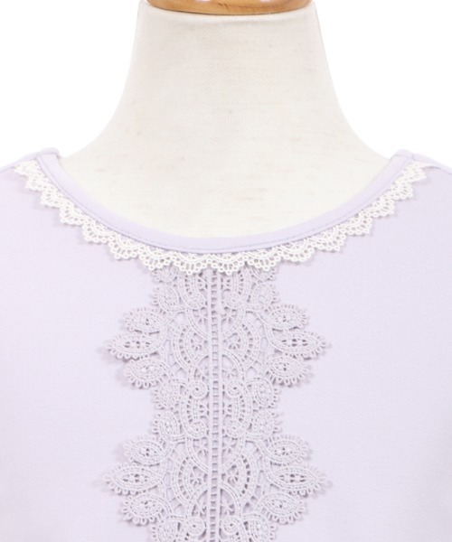 axes femme(アクシーズファム)の「お花刺繍チュールドレスワンピース(ドレス・キッズ・ピンク/ラベンダー・LARGE/MEDIUM/SMALL)」の12枚目の写真