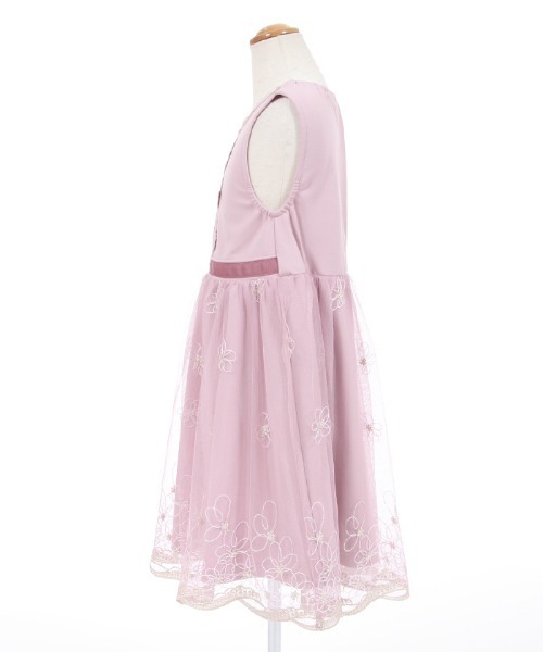 axes femme(アクシーズファム)の「お花刺繍チュールドレスワンピース(ドレス・キッズ・ピンク/ラベンダー・LARGE/MEDIUM/SMALL)」の19枚目の写真