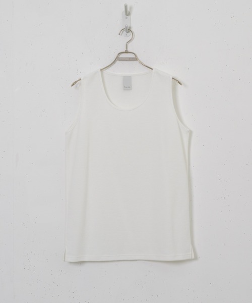 CASPER JOHN(キャスパージョン)の「Waffle layered tank top/ワッフルレイヤードタンクトップ(タンクトップ・メンズ・オレンジ/ブラウン/ホワイト/ブラック/グレイッシュベージュ/ブルー・SMALL/MEDIUM/LARGE)」の18枚目の写真