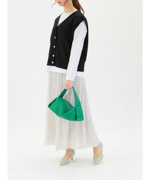 Te chichi（テチチ）の「ワンショルダーバッグ（ハンドバッグ・レディース・シルバー/グリーン/ブラック・ﾌﾘ-）」の6枚目の写真