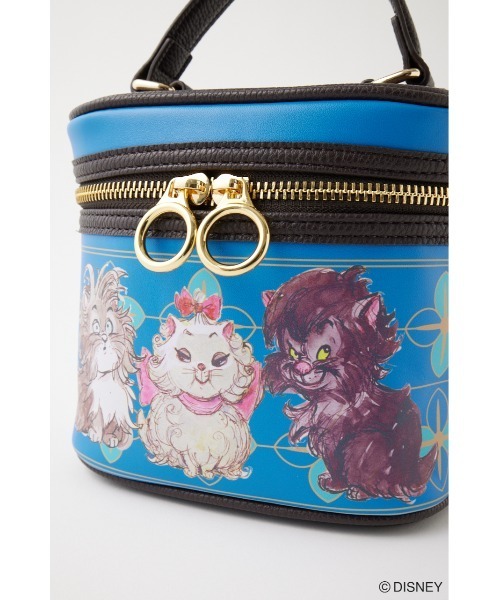 Disney SERIES CREATED by MUS(ディズニーシリーズクリエイテッドバイエムユーエス)の「MD KITTENS VANITY バッグ(ハンドバッグ・レディース・ブラウン/ブラック・FREE)」の8枚目の写真