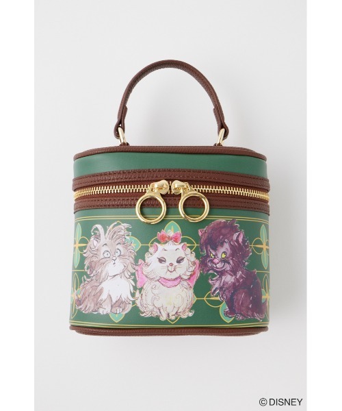 Disney SERIES CREATED by MUS(ディズニーシリーズクリエイテッドバイエムユーエス)の「MD KITTENS VANITY バッグ(ハンドバッグ・レディース・ブラウン/ブラック・FREE)」の12枚目の写真