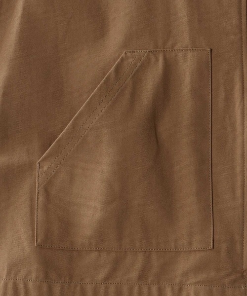 SITRY（シトリー）の「wide silhouette duck vest/ワイドシルエット ダック ベスト（ベスト・メンズ・キャメル/カーキ/ブラック・M/XL/L）」の19枚目の写真