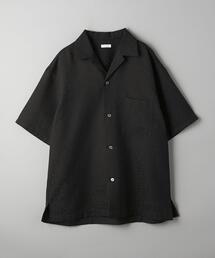 BEAUTY&YOUTH UNITED ARROWS | 【WEB限定】ポリッシュ ジャガード オープンカラーシャツ(シャツ/ブラウス)