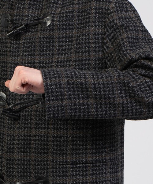 HEVO(イーヴォ)の「HEVO MONTEPARANO ウールナイロン ダッフルコート(ダッフルコート・メンズ・ブラウン系その他・48)」の9枚目の写真