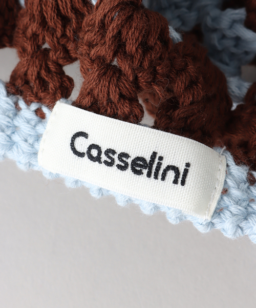 Casselini（キャセリーニ）の「【Casselini/キャセリーニ】クロシェ ベレー帽（ハンチング/ベレー帽・レディース・ベージュ/ブラウン・FREE）」の8枚目の写真